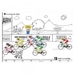 Thème : la course de vélos