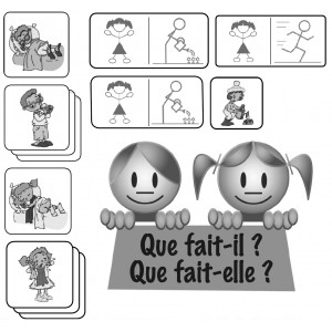 Que fait-il ? Que fait-elle ?