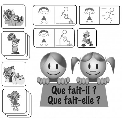 Que fait-il ? Que fait-elle ?