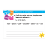  Cartes bleues PHRASES À ENRICHIR