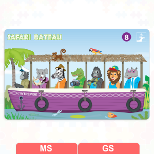 Safari bateau - 12 cartes supplémentaires