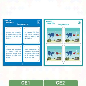 Jeu de discrimination visuelle - BIEN LU, BIEN VU !