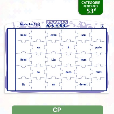 Élaborer, comprendre et lire une phrase - PUZZLES À LIRE