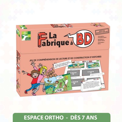 Compréhension de lecture - LA FABRIQUE A BD