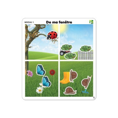 Échantillon du jeu "DE MA FENÊTRE"