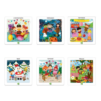 Pack - Puzzles fêtes