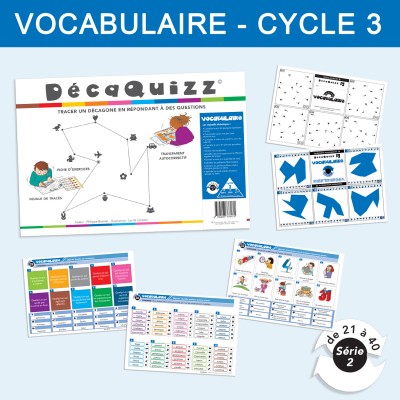 DECAQUIZZ VOCABULAIRE - CYCLE 3