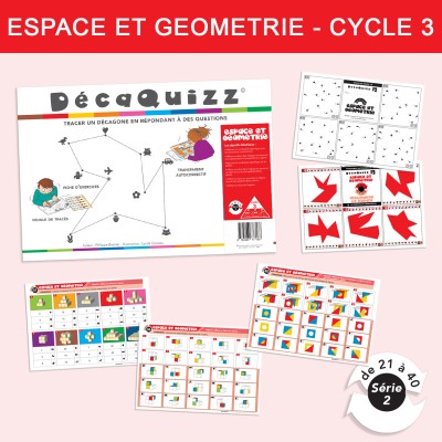 DECAQUIZZ ESPACE ET GEOMETRIE - CYCLE 3