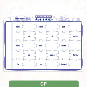 Élaborer, comprendre et lire une phrase - PUZZLES À LIRE