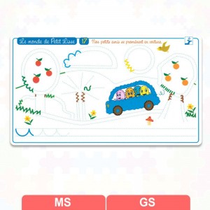 Le monde de petite lisse