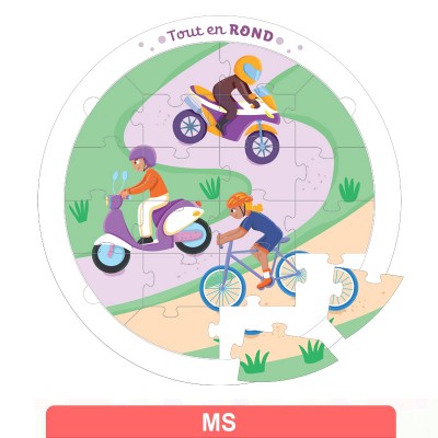 Puzzle Les deux-roues