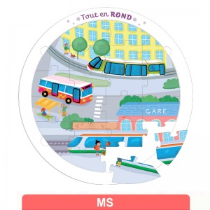 Puzzle Les transports en commun