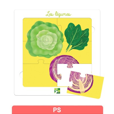 PUZZLE LES LÉGUMES-FEUILLES