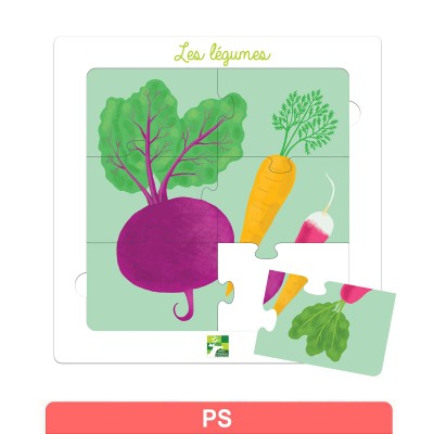 PUZZLE LES LÉGUMES-RACINES